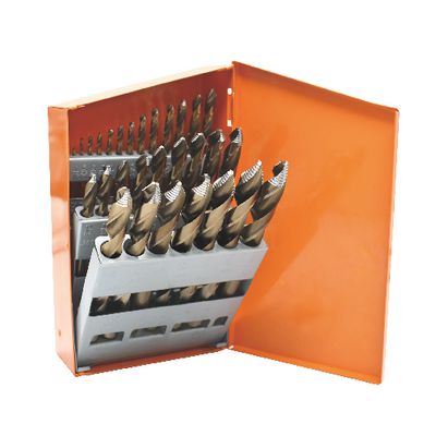 HYPER-STEP COBALT MECHANIC'S LENGTH REDUCED SHANK DRILL BIT SET, 29 PIECE | Matco Tools