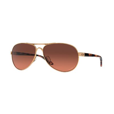 OAKLEY® FEEDBACK POLISHED GOLD FRAME WITH PRIZM™ BROWN GRADIENT POLARIZED LENSES | Matco Tools