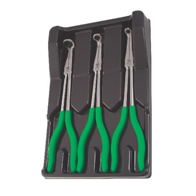 3 PIECE 11" GREEN HOSE GRIP PLIERS SET | Matco Tools