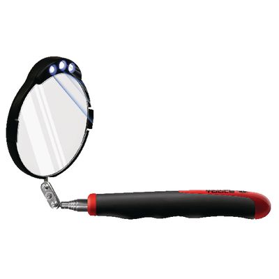 3-3/8" ROUND LED LIGHTED TELESCOPING INSPECTION MIRROR | Matco Tools