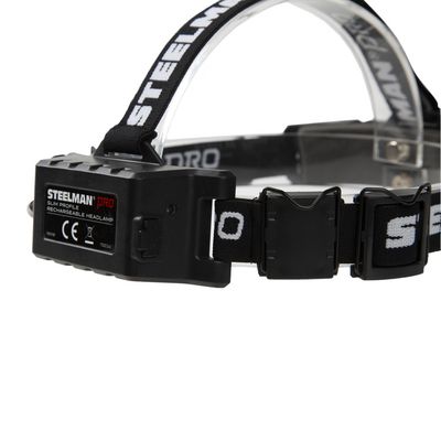 Slim Profile Rechargeable Headlamp Steelman Ste78834 for sale online 