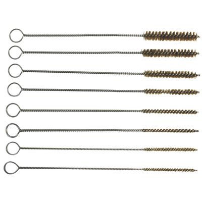 8 PIECE MICRO BORE AND VALVE GUIDE BRUSH SET BRASS | Matco Tools