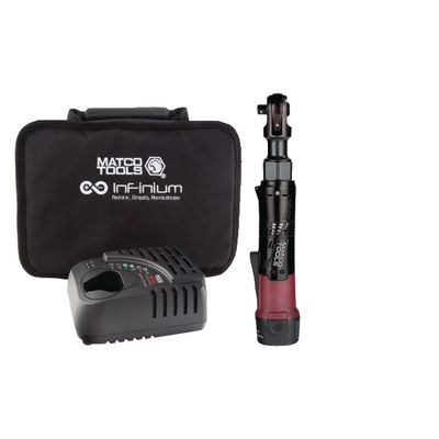 12v Cordless Infinium 3 8 Drive Ratchet Kit Mcl1238rk Matco Tools 12v Cordless Infinium 3 8 Drive Ratchet Kit Matco Tools