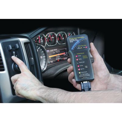 ELECTRIC BRAKE FORCE METER WITH DYNAMIC LOAD SIMULATION AND CIRCUIT