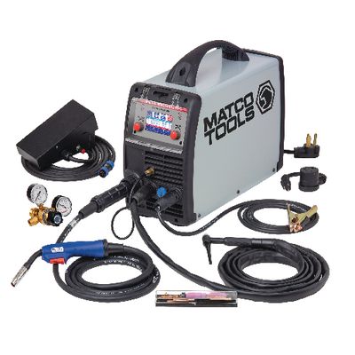 200 AMP SYNERGIC MIG, TIG AND MMA WELDER (3-IN-1) | Matco Tools