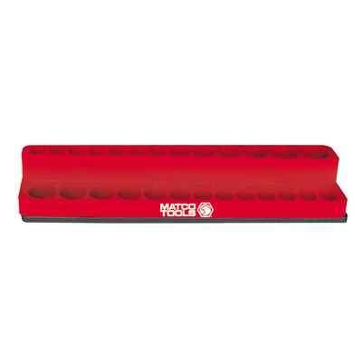 RED 1/4" DRIVE MAGNETIC SOCKET TRAY | Matco Tools