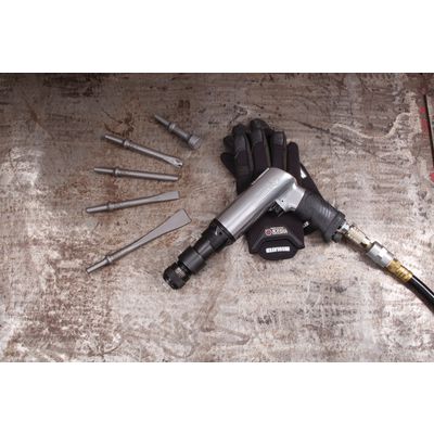 LONG BARREL PNEUMATIC AIR HAMMER KIT 