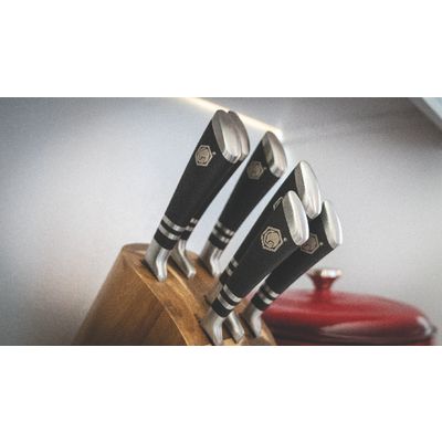 KNIFE SET WITH WOOD BLOCK - PRE-ORDER | Matco Tools