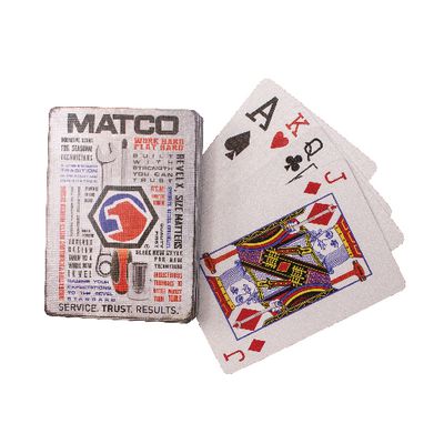 CUSTOM PLAYING CARDS | Matco Tools