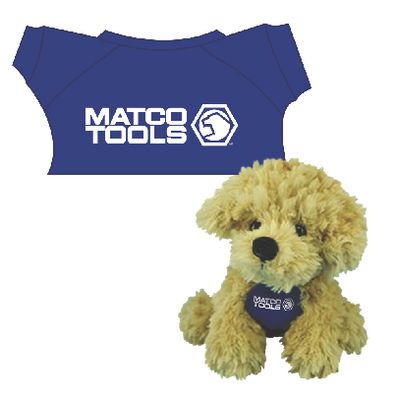 PLUSH DOG WITH MATCO TOOLS SHIRT | Matco Tools