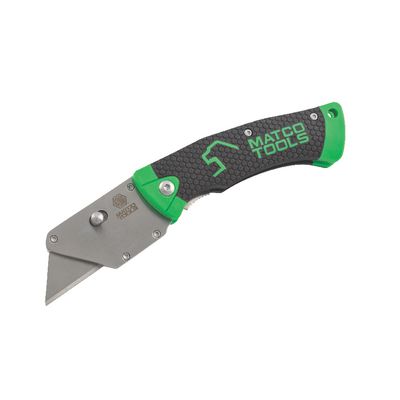 FOLDING UTILITY KNIFE - GREEN | Matco Tools