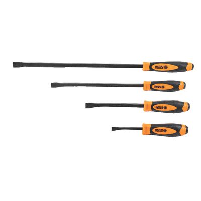 4 PIECE CURVED TIP PRY BAR SET - ORANGE | Matco Tools