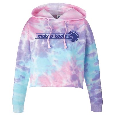 LADIES COTTON CANDY CROPPED HOODIE - L | Matco Tools