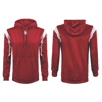 RED COLOR PANEL HOODIE - M | Matco Tools