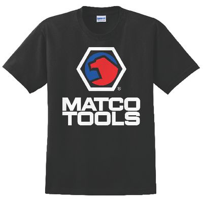 MEN'S BLACK TEAM SHOP T-SHIRT WITH ICONIC MATCO LOGO - L | Matco Tools