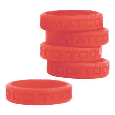 MATCO SILICONE RINGS 5 PACK - RED | Matco Tools