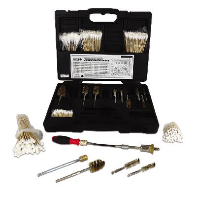 17 PIECE BRASS DIESEL INJECTOR SEAT CLEANING KIT | Matco Tools