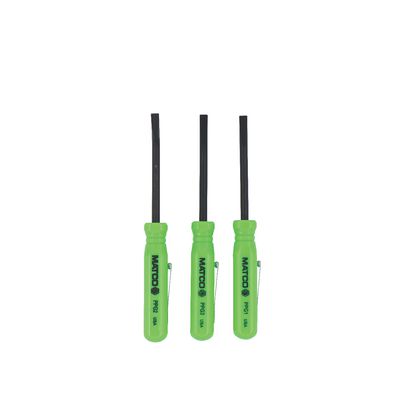 Green Snap-On Pocket Screwdriver & 2 Mini Pry Bar Tool Set - New