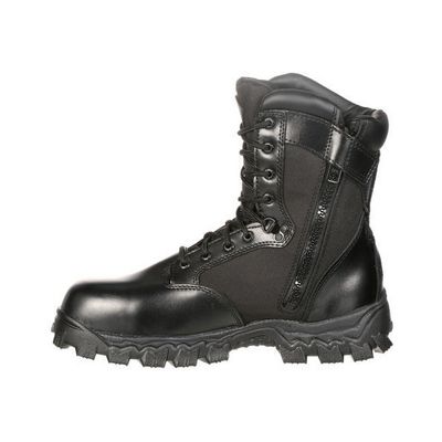 rocky alpha force 8 inch zipper boot