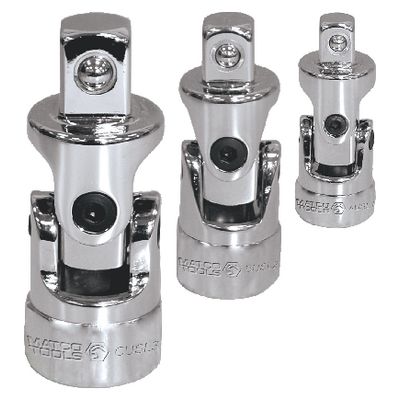 3 PIECE SPRING LOADED CHROME UNIVERSAL JOINT ADAPTER SET | Matco Tools