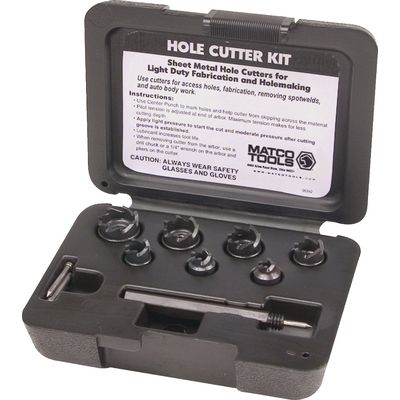 Set 3 Punte Forare Lamiere Mannesmann - Rivestimento Titanio | Per Foratura Senza Preforatura