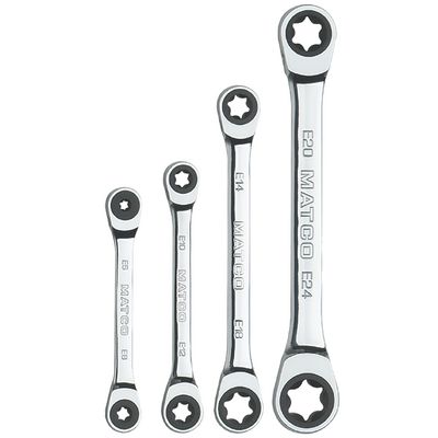 4 PIECE TORX® 72 TOOTH WRENCH SET | Matco Tools