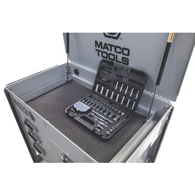 MATCO Silver Eagle SASE50PA 1/4" Drive SAE & Metric Service Socket Set Parts 