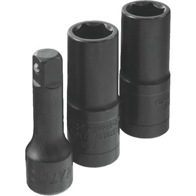Impact Socket USA Armstrong 20-595 1/2" Drive 3/4" x 13/16" Flip 6pt 