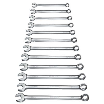 12 Piece Metric Combination Wrench Set