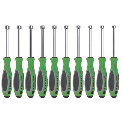 thumbnail image 2 of Mac Tools 8-Piece Metric Nut Driver Set (ND95805) – Mixed Set With Bonus 1/4\" Red Driver 2 of 12