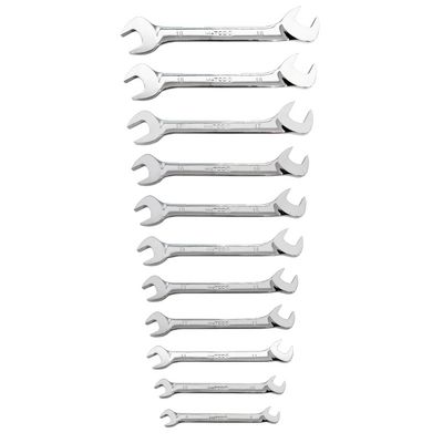 11 PIECE 30°/60° DOUBLE OPEN METRIC WRENCH SET | Matco Tools