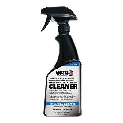 MATCO STAINLESS STEEL, CHROME AND FLAT FINISH CLEANER | Matco Tools