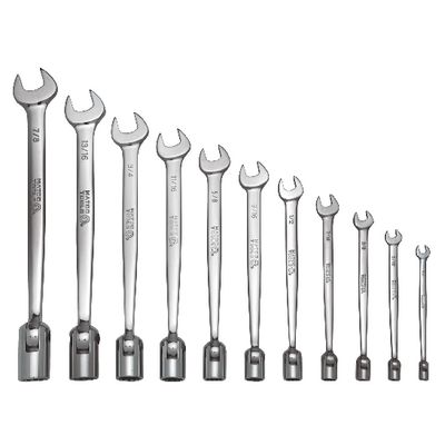 Metric 11 Piece Cal Hawk Tools BCW11M Combination Wrench Set 