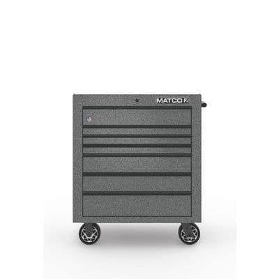 35" x 25" SINGLE-BAY 2s SERIES TOOLBOX (TOUGH GUNMETAL GRAY/BLACK)