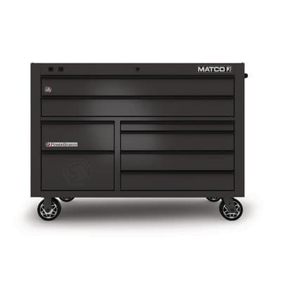 55" x 25" DOUBLE-BAY 2s SERIES TOOLBOX (OUTLAW BLACK/BLACK)
