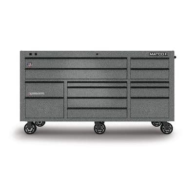 75" x 25" TRIPLE-BAY 2s SERIES TOOLBOX (TOUGH GUNMETAL GRAY/BLACK)